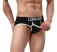 Slip Microfibra Uomo-Perizoma Uomo Gay-Pantaloni da Traspiranti da Uomo Casual di Tipo Diviso in Mutandine Comode Maglia Termico