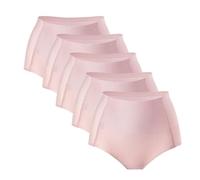 Slip Modellanti a Vita Alta Senza Cuciture in Seta ghiacciata di Grandi Dimensioni, Leggeri e Traspiranti, Modellanti per i Glutei(5pcs-6,M)