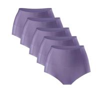 Slip Modellanti a Vita Alta Senza Cuciture in Seta ghiacciata di Grandi Dimensioni, Leggeri e Traspiranti, Modellanti per i Glutei(5pcs-4,L)