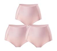 Slip Modellanti a Vita Alta Senza Cuciture in Seta ghiacciata di Grandi Dimensioni, Leggeri e Traspiranti, Modellanti per i Glutei(3pcs-6,XL)