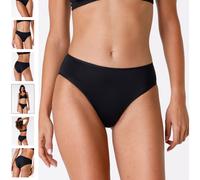 Slip mutandine Lovable medio alto midi INVISIBLE 10193 NERO NUDO no segni culott