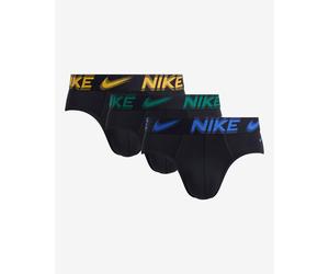Slip Nike Dry Fit Essential Logo nero intenso blu verde (3 unità) - S
