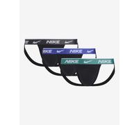 Slip Nike Jock Strap nero verde blu (3 unità) - L