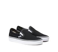 Vans Classic - Sneakers senza lacci nere e bianche-Nero 39