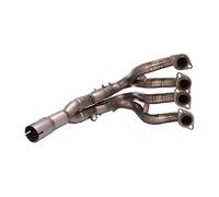 Slip On Full System Fuga Scarico Per Moto Per Kawasaki Per ZX6R Per Zx-6r 636 Modifica Collegare Il Tubo Collegamento Anteriore Centrale Terminale Di Scarico Scarico Silenziatore di Scari(2)