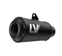 LeoVince LV-10 silenziatore con om. CE Versione acciaio inossidabile o nera