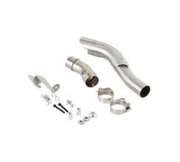 Slip-on Motorcycle Exhaust For Honda For Transalp 750 | High Position Mid Link Pipe With Shield 51mm 23 2024 2025 for XL750