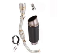 Slip On Motorcycle Exhaust Full System Escape Moto Front Link Pipe With Muffler Per Yamaha NMAX 125 155 NMAX125 NMAX155 2021 2022