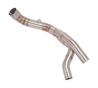 Slip On Motorcycle Exhaust Modified Escape Moto Modify Middle Connection Link Pipe Bike Tube Per YZF-R1 R1 2007 2008
