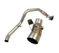 Slip On Motorcycle Exhaust Pipe Muffler Modified Header Front Link Tube Per X-ADV 750 XADV750 2017-2022(Set 51mm Exhaust)