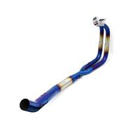 Slip On Motorcycle Front Mid Link Pipe Exhaust Full System Per Per Ninja 400 250 Z400 Z250 2017-2023(Style 1)