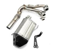 Slip On Motorcycle Full Systems Exhaust Escape Front Link Pipe Muffler Per Y&amaha MT09 FZ09 Tracer 9GT XSR900 2021-2024 Tubo di scarico moto