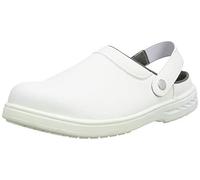 Slip-On Safety Clog 49/13 - Color: White - Talla: 49