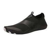 Slip On Scarpe da ginnastica ortopediche sportive da passeggio all'aperto per uomo scarpe da acqua scarpe da spiaggia escursionismo guadare nuoto scarpe per uomo donna fitness all'aperto, Nero , Large
