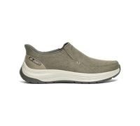 Skechers Slip-Ins 205356 Decklan Gulliver Taupe Mocassini Sportivi per Uomo in Tessuto (Taglia 44)