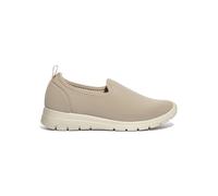 Valleverde Modello: Slip on; Tomaia: 100% Tessuto Elasticizzato Fodera e Sottopiede : 100% Tessuto Tecnico Fondo: Gomma Particolari: Plantare Estraibile Beige