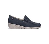 Valleverde VS10332A Mocassino Sneakers Donna Zeppa Pelle Blu 38/Blu