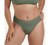 Slip per bikini a vita alta Arienzo Verde M Tinta unita