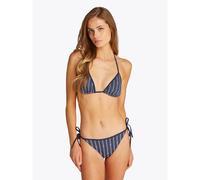 Slip per bikini sgambato TH Essentials Blu M A righe