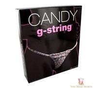 slip perizoma per donna con caramelle commestibili giochi di coppia sensuali
