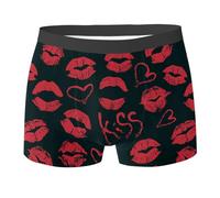 Slip Personalizzati con Volto, per Ragazzi, per Tutti i Giorni, Comodi Pantaloncini per Ragazzi con vestibilità Comoda Classica (Black #13, 9-10 Years)