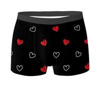 Slip Personalizzati con Volto, per Ragazzi, per Tutti i Giorni, Comodi Pantaloncini per Ragazzi con vestibilità Comoda Classica (Black #20, 6-7 Years)