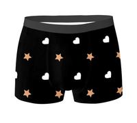 Slip Personalizzati con Volto, per Ragazzi, per Tutti i Giorni, Comodi Pantaloncini per Ragazzi con vestibilità Comoda Classica (Black #27, 4-5 Years)