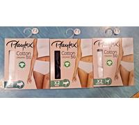 SLIP PLAYTEX P0AZK COTTON ORGANIC BIO MIDI art P0AZK - BIANCO NERO - PEZZI 2