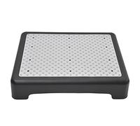 Slip - Prevention Half Step Stool | Stackable Riser for Elderly/Outdoor/Household | Sturdy Plastic Step Stool Supports 400 lbs