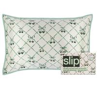 Slip - pure silk queen pillowcase with lace trim - Fodere per cuscini in seta wintergreen 1 St.