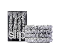 Slip - Pure silk skinny scrunchies Elastici 1 pieces Argento unisex