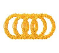 Slip - Pure Silk Skinny Scrunchies - Fascette per capelli in seta golden 4 St.