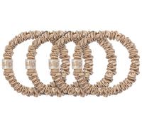Slip - Pure Silk Skinny Scrunchies - Fascette per capelli in seta blonde 4 St.