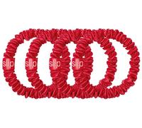 Slip - Pure Silk Skinny Scrunchies - Fascette per capelli in seta red 4 St.