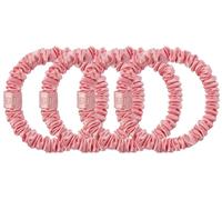 Slip - Pure Silk Skinny Scrunchies - Fascette per capelli in seta rose 4 St.