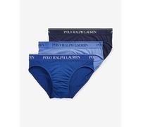 Slip Ralph Lauren Low Rise blu navy azzurro (3 unità) - L