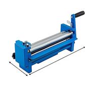 Slip Roll Machine 300mm 320mm 610mm Desktop Manuale Piastra metallica Bender Filo Coni Cilindri Tubi Roller Press Shaping Tool(SR 320J)