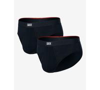Saxx Underwear - Boxer traspirante e morbido - Vibe Xtra Soft Comfort Slip Fly Black per Uomo - Taglia L - Nero