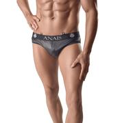 Slip Sexy da Uomo Anais Men Ares - Pelle e Rete Nera 2XL
