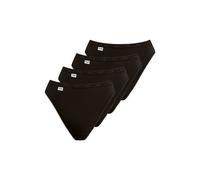 Slip sgambato Basic + (confezione da 3+1 gratuito) Nero 44 (IT) - 40 (FR) Tinta unita