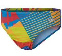 Slip Speedo Digi Allover 6.5cm Ragazzo Rosso/Giallo 140cm