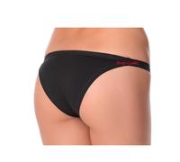 Slip Tanga Jadea Donna Bianco Nero Cotone Elastico Modal Mutandina Pezzi 6 Sexy