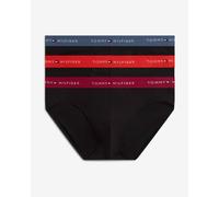 Slip Tommy Hilfiger Brief Logo WB nero rosso blu (3 unità) - M