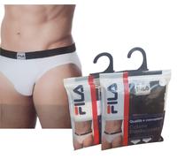 Slip Uomo 2 pezzi bipack elastico Cotone elasticizzato FILA 40167 Intimo Cotton