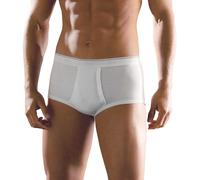 Slip uomo alto a costine con apertura Cagi art. 1200
