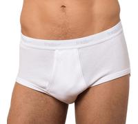 Slip Uomo Alto FRAGI 100% Cotone Costina Made in Italy 3 Paia Intimo Comfort