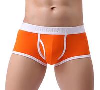 Slip Uomo Bianco Mutande Contenitive Boxer Intimo Sexy Lingerie Hard Costume Sesso da