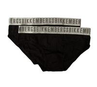 Slip uomo BIKKEMBERGS confezione 2 capi elastico a vista cotone elasticizzato un
