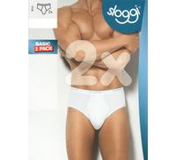 Slip uomo bipack basic midi sloggi Tg. S M L XL XXL colori Nero Grigio Bianco