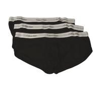 Slip uomo CALVIN KLEIN confezione 3 pezzi elastico a vista cotone elasticizzato